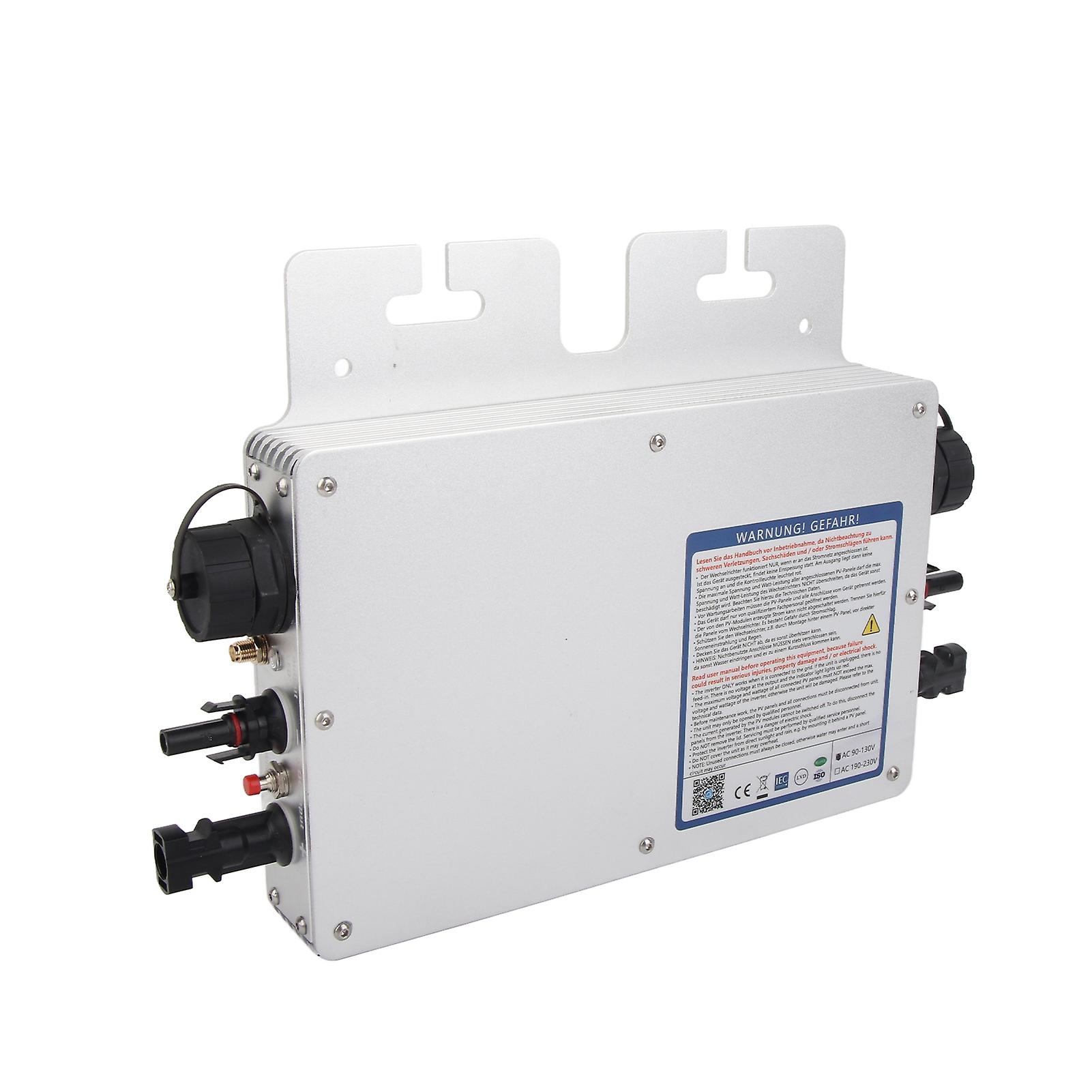 Solar Grid Tie Micro Inverter WiFi-kontroll Automatisk identifikasjon DC til AC Solar Inverter