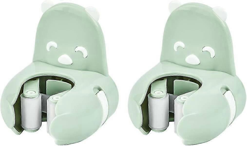 Mopp- und Besenhalter selbstklebend (Mintgrün, 2)