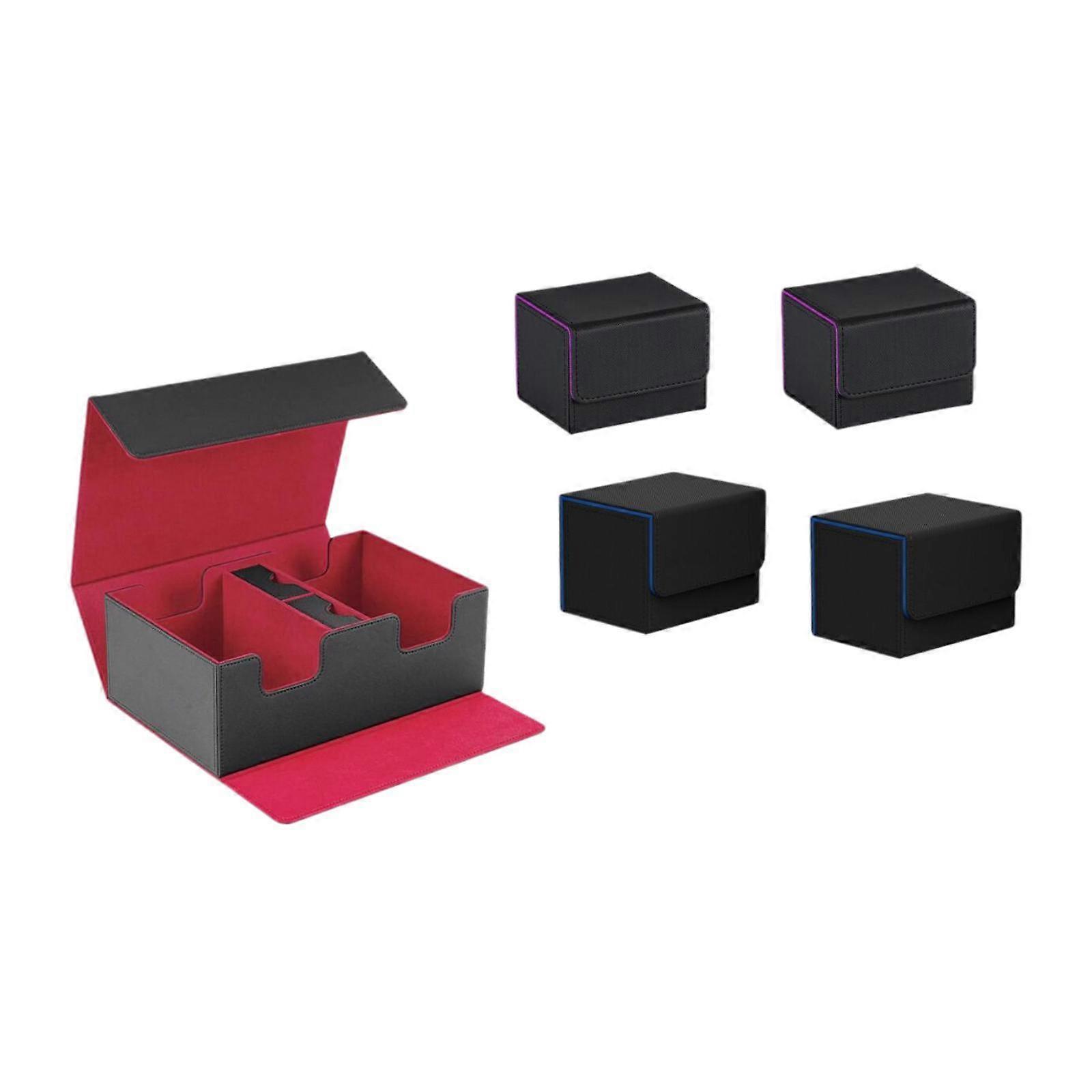 カードデッキケースホルダーゲームカードオーガナイザーギフトバースデーバスケットボールカードスタイルJ