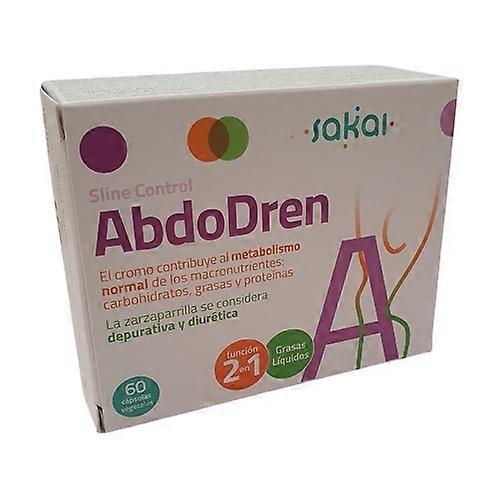 Sline control abdodren abdominal control and elimination of liquids 60 capsules