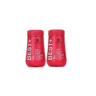 2Box Haarpulver, 10g Nützlich Erhöht das Haarvolumen Erfasst Haarschnitt Frauen Männer Modellieren Styling Mattierendes Puder (Upgrade Edition)