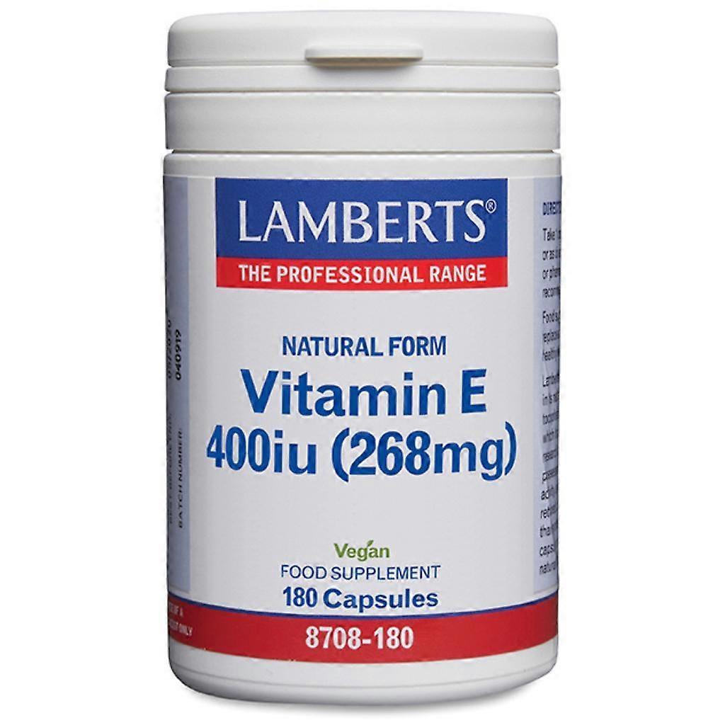Lamberts Vitamin E 400iu Capsules 180 (8708-180)