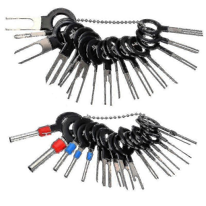 36pcs Car Terminal Removal Tool Wire Plug Connector Extractor Puller Release Pin