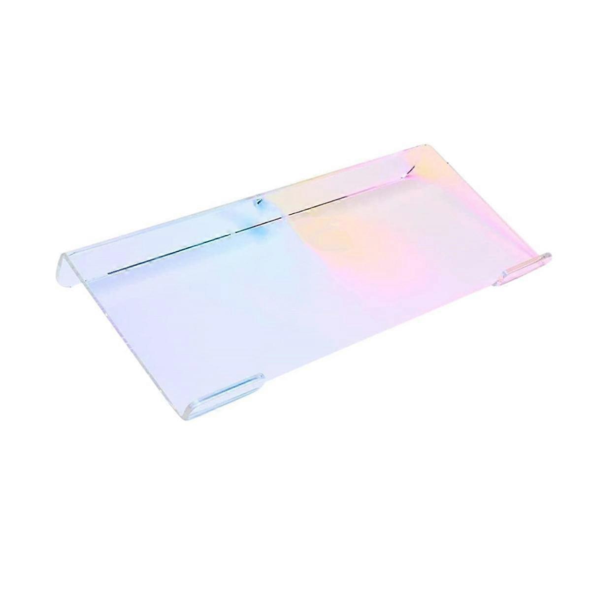 Plateau de support de clavier, support de clavier d’ordinateur en acrylique, titré support de clavier, élévateur de clavier, Ergon