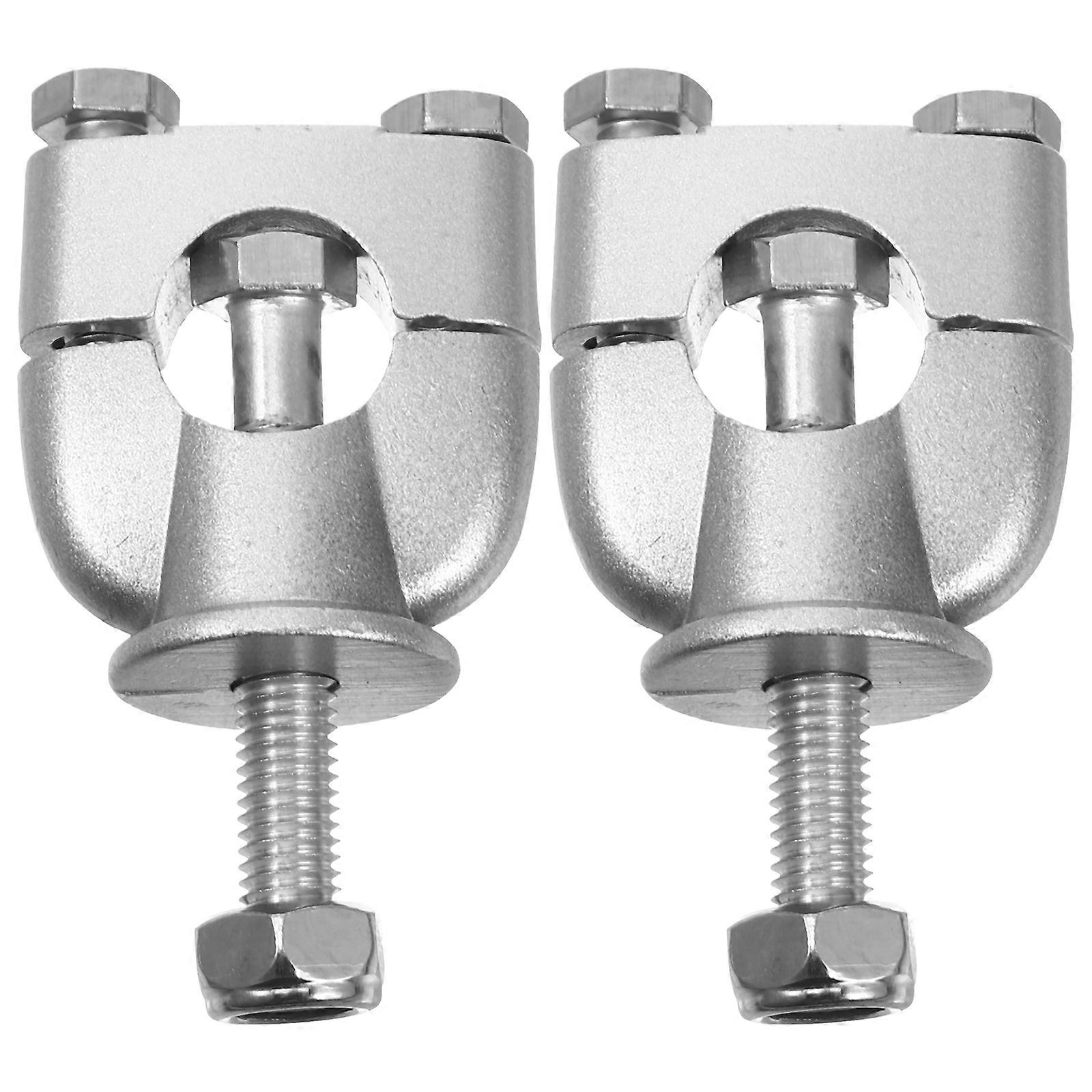 2pcs Handlebar Risers Mount Clamps Motorcycle Handlebar Risers Clamps Handlebar Clamps
