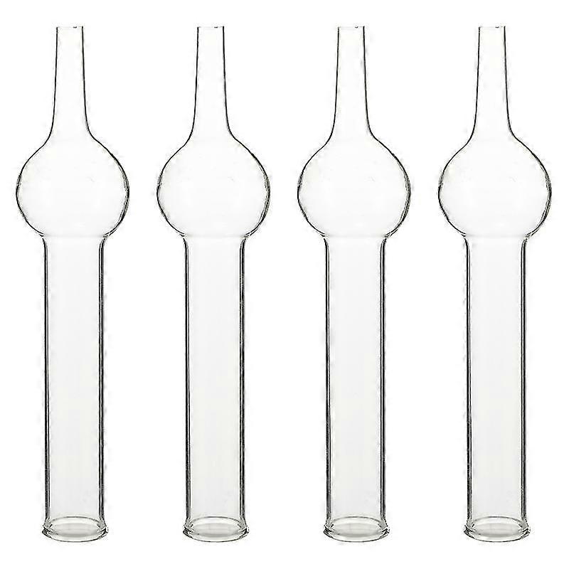 4pcs One Ball Drying Tubes Single Ball Drying Tubes School Teaching Equipment