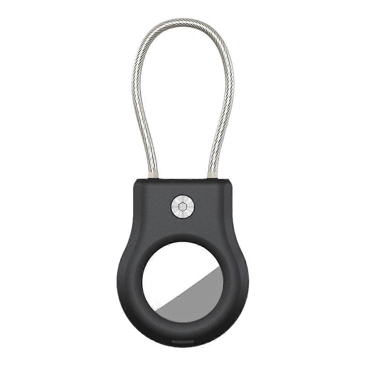 Black Suitable for Anti-Lost Device PC Protective Case, Wire Lanyard Protective Case