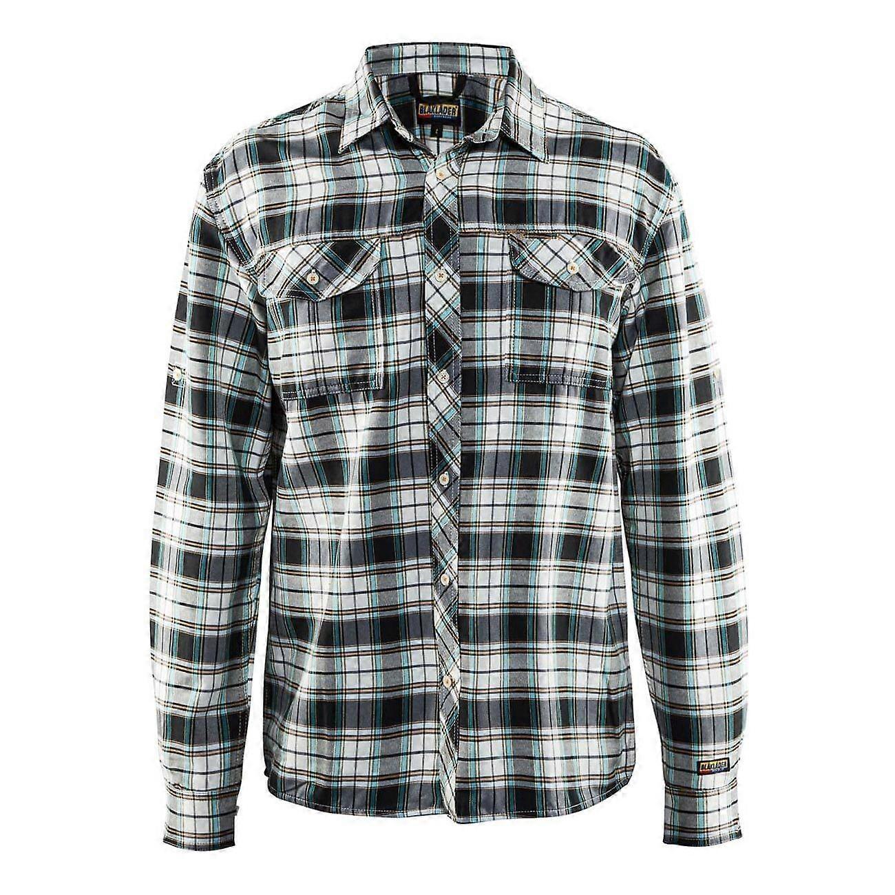 Blaklader 3299 Workwear Check Flannel Shirt - Mens (32991136)
