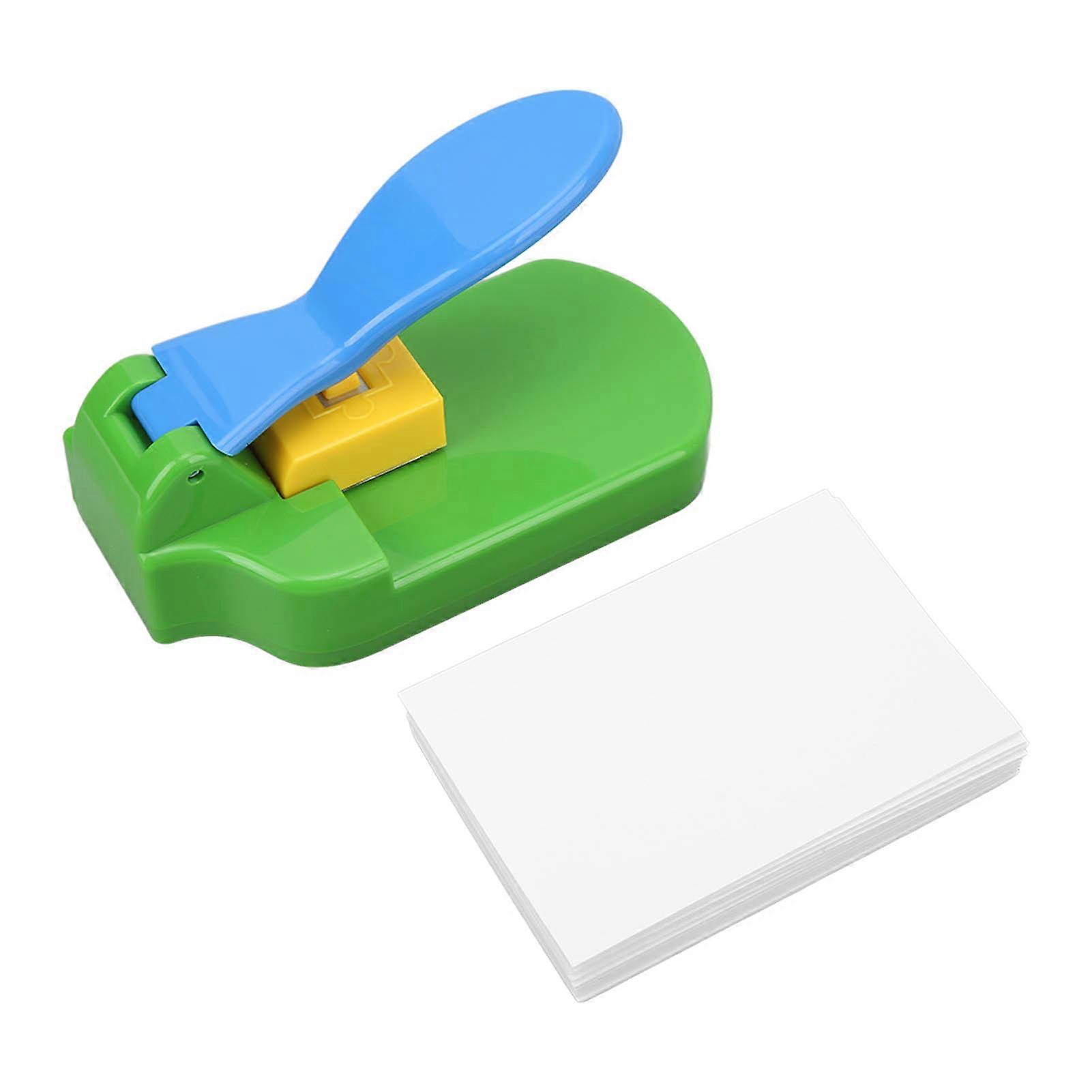 Puzzle Maker Machine Cutter 10 Cardboard Professional Light ABS DIY Puzzle Mini Tool with 10 Cardboard for Home School