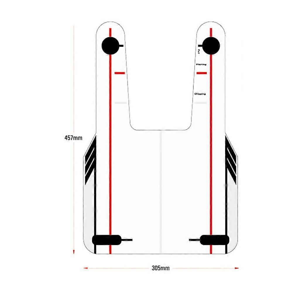 Golf Putting Mirror Alignment Training Aid Swing Trainer Eye Line Practice Training Tool New