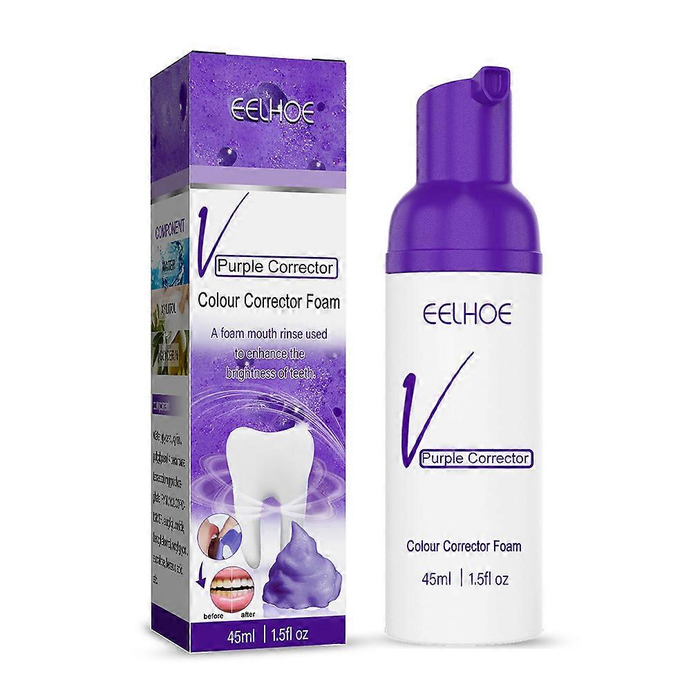 Teeth Whitening Mousse Foam Toothpaste Deep Cleaning Stain Remover 45ml