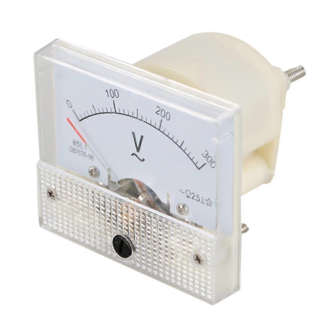 85l1 Ac 0-300v Analog Nål Panel Meter Voltmeter