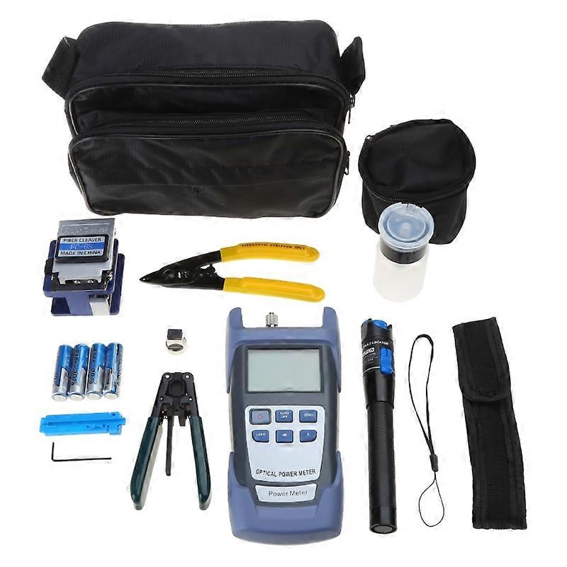 Multifunctional FTTH Optical Fiber Tool Kits Optical Power Meter for Engineering