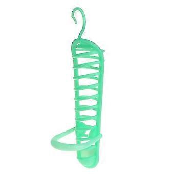 Parrot Feeder Basket Fruit Vegetable Plastic Feeding Perch