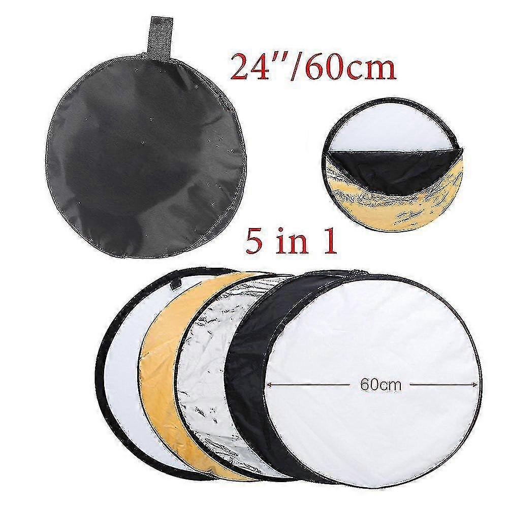 Reflector Collapsible Light Round Photography For Studio Multi(1 Piece, Multicolor)