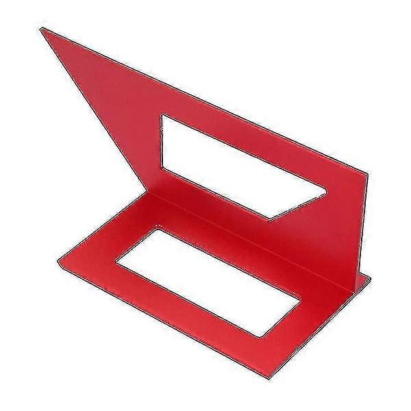 3d Miter Angle Measuring Tool T Shape Woodworking Ruler 45/90 (red)