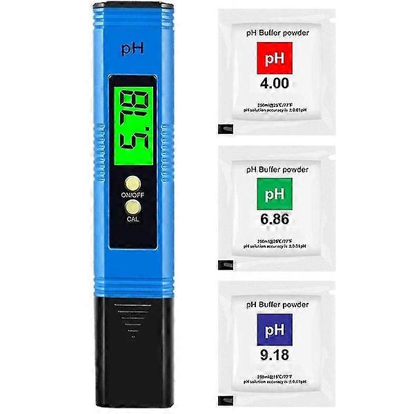 Digital pH Meter with 0.01 pH High Accuracy