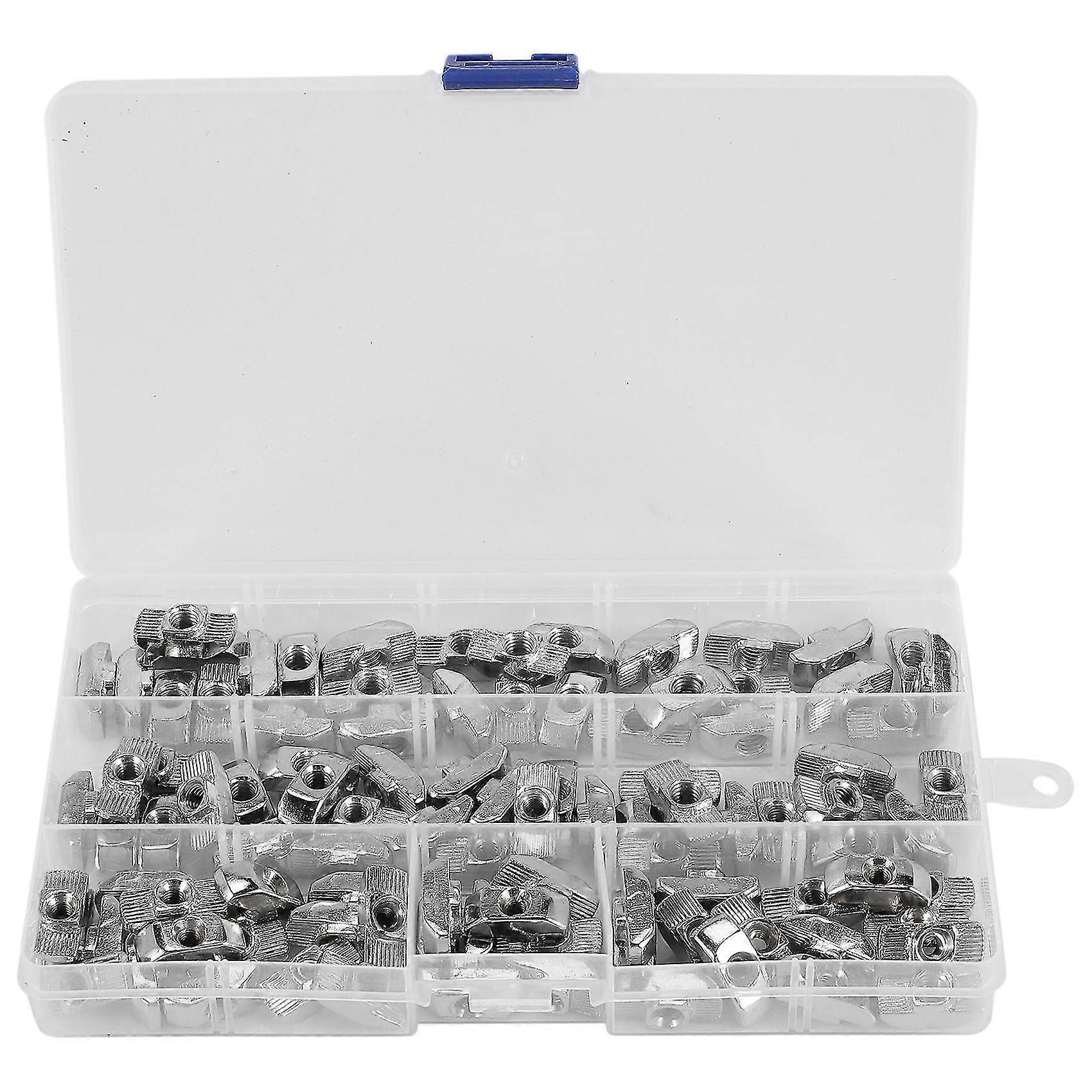 4040 Series European T Nut Assortment Kit,hammer Head Drop In T Slot Nuts For 40 Series Aluminum Pro
