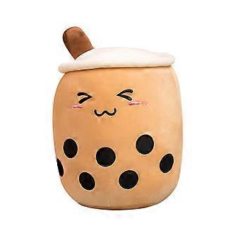 Stuffed Plushies 9in Squishy Bubble Tea Plush Toy Pillow Cute Milk Tea Plushie Adorable Cuddle Pillow Stuffed Food Toy24cm