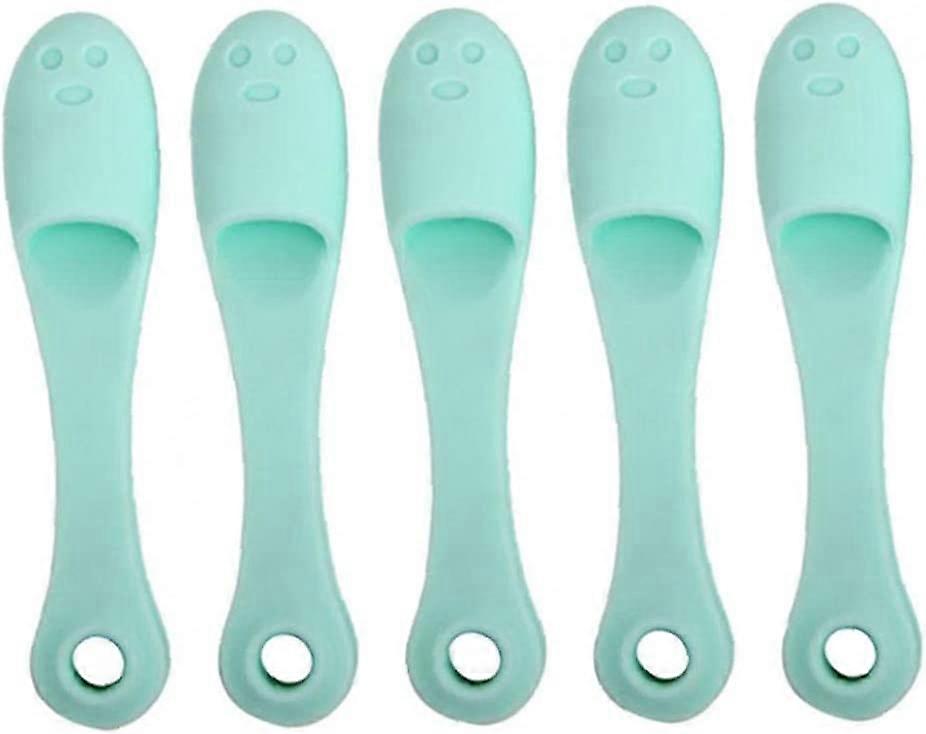 5Pcs Silicone Brush Face Scrubber Tool