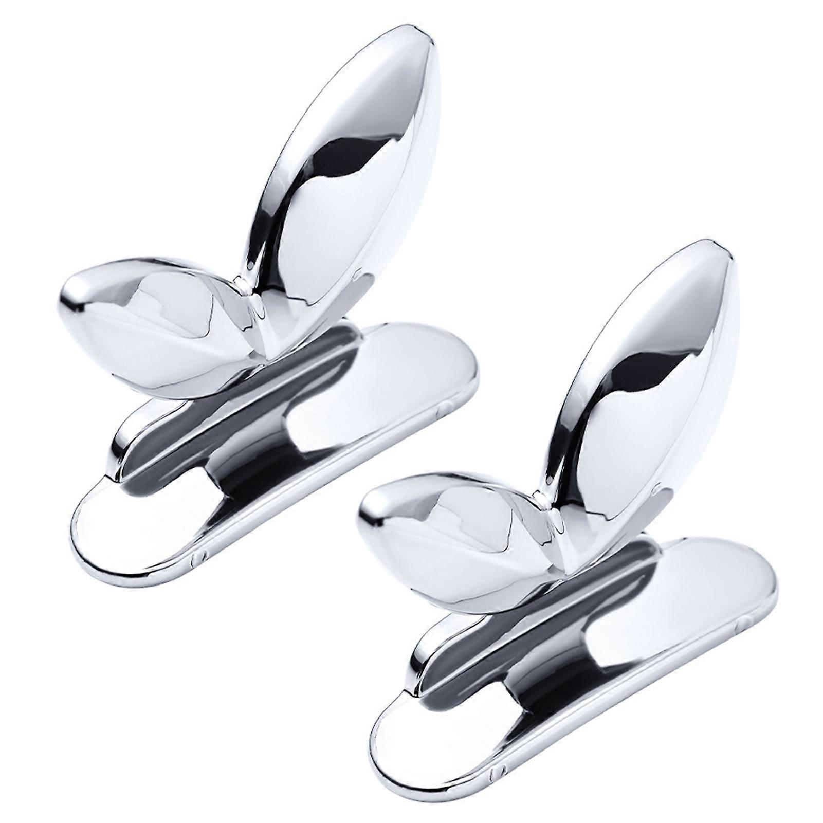 2 stk toalettseteløfter kan unngå å berøre toalettlokket Løfting Fasjonabel toalettseteløfter Baderomstilbehør Toalettsetehåndtak Løfter Toalett