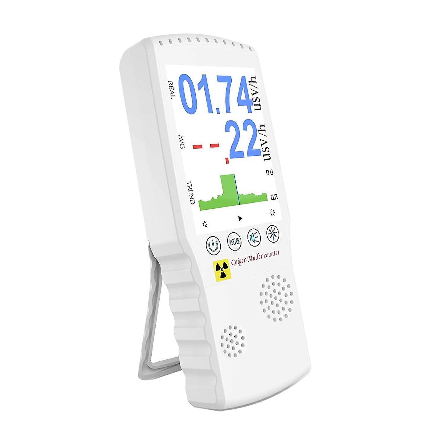 Geiger counter radioactivity dosimeter radiation meter, BR-6 type Geiger counter Beta Gamma X-ray tester, portable radiation detector X-ray recognitio