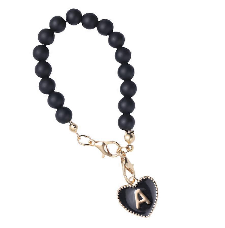 INF Stanley Mok Accessoires Karabijnsluiting met Sleutelhanger Letter A