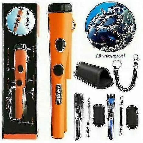 Metal Detector - Waterproof Orange