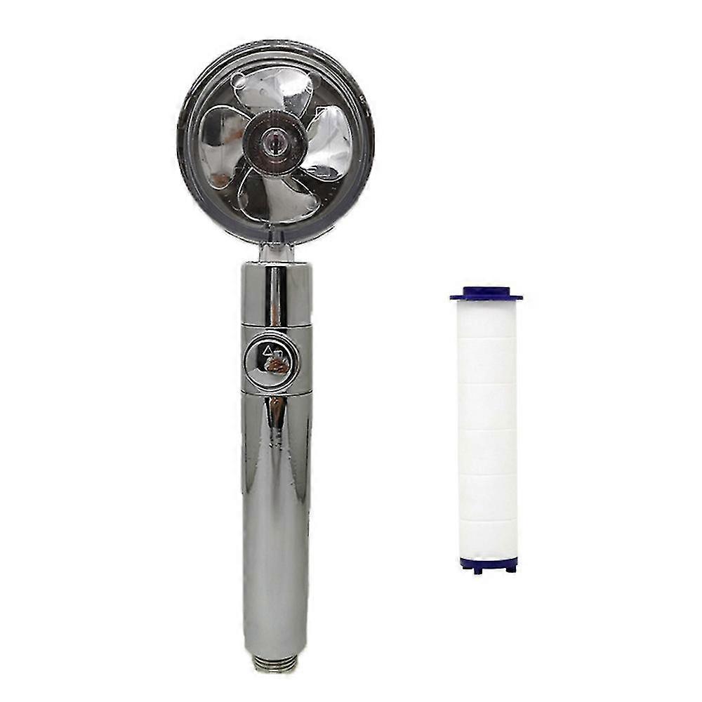 Pressurized Rotate Adjustable Shower Head Bathroom Water Saving Shower Head