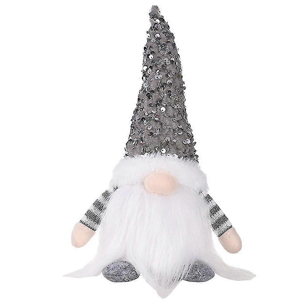 Christmas Plush Decor Lights Glowing, Plush Decorations Home Ornaments Gift Tabletop Holiday