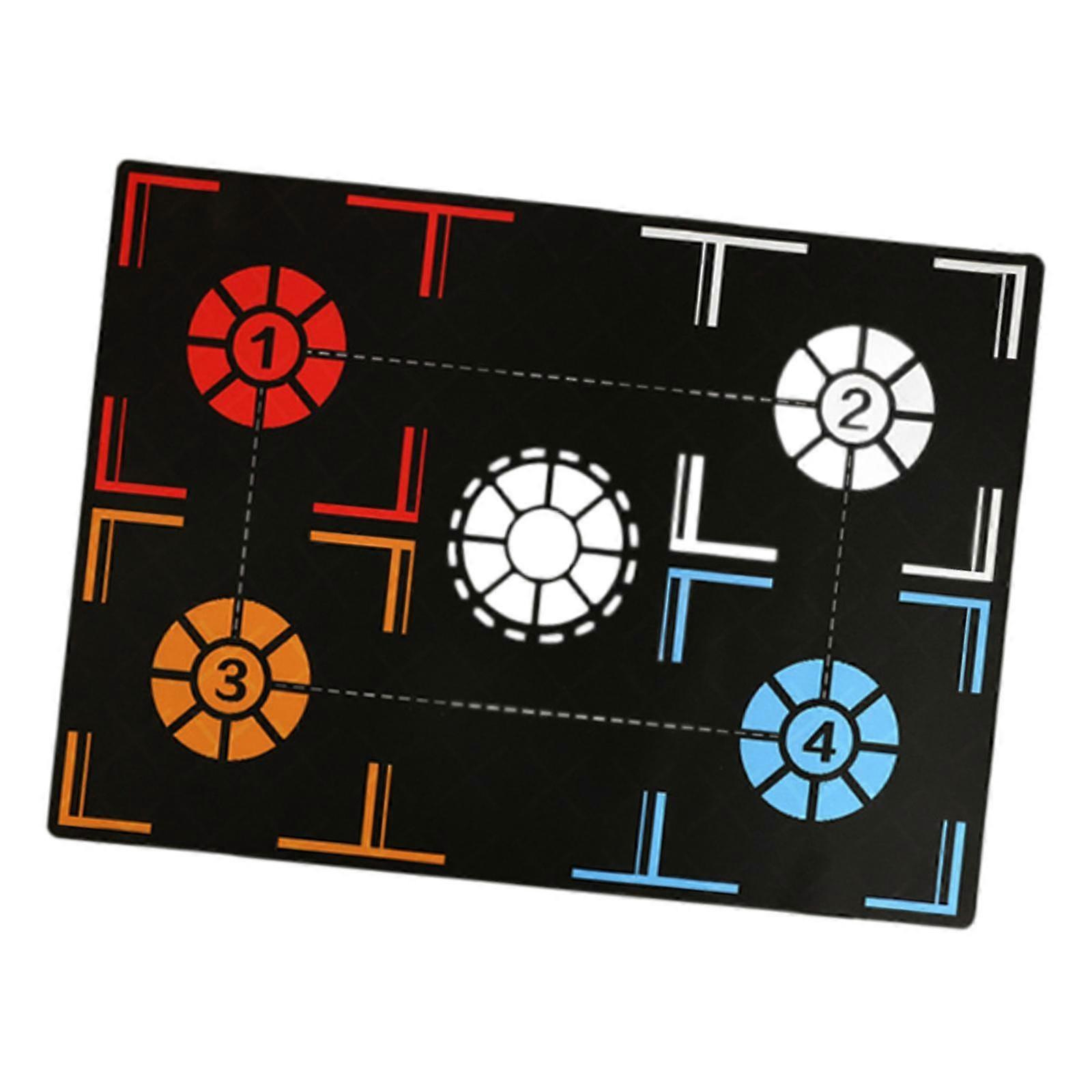 מזרן אימון צעדי כדורסל מזרן אימון אביזר הוראה לכושר ביתי 94x67 ס"מ