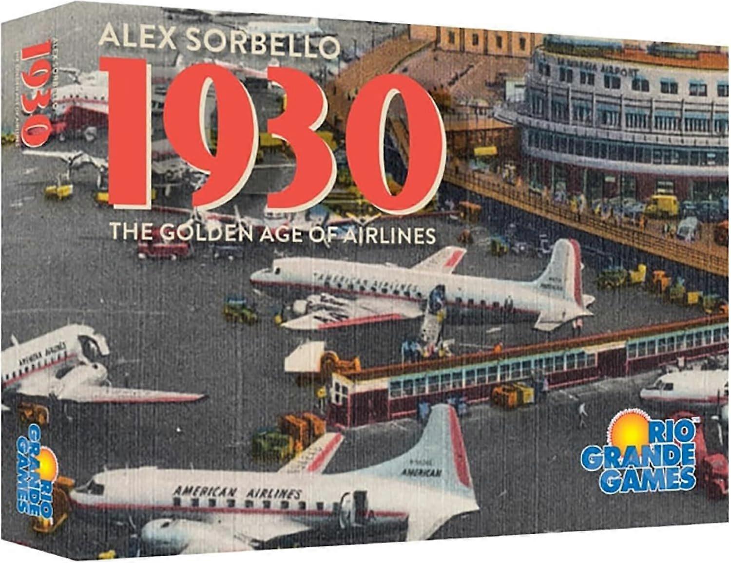 1930 The Golden Age of Airlines Board Game