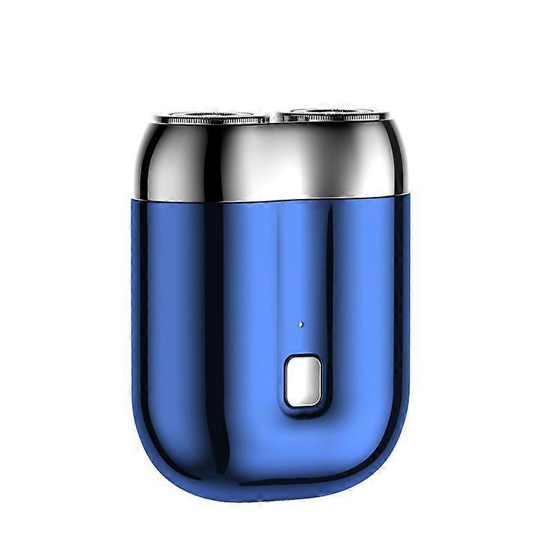 Dual Head Electric Razor for Men - Mini USB Shaver, Portable, Washable