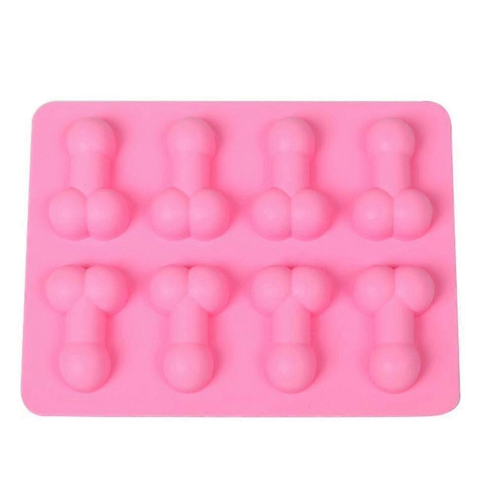 Funny Shaped Silicone Mold Diy Bake Chocolate Candy Soap Ice Cube Mold
