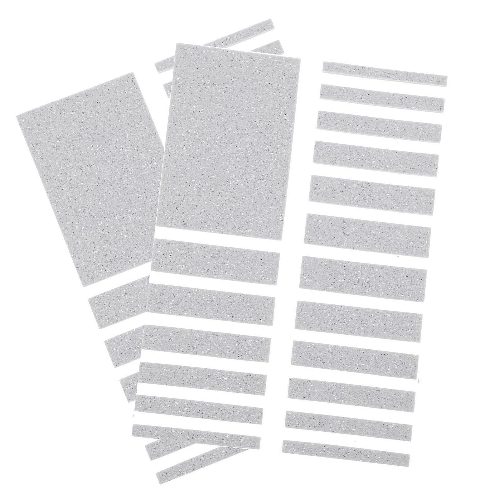 2 Sheets Practical Ring Size Adjuster Invisible Jewelry Sizer for Loose Rings