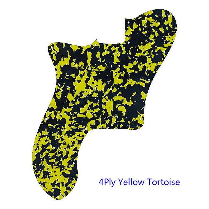 XinYue Custom Guitar Parts - Für Linkshänder US FD 72 Tele Deluxe Reissue Guitar Pickguard No Pickup Blank Multicolor Choice