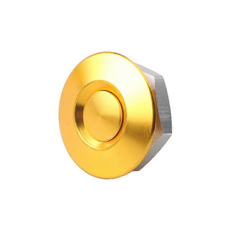 Yellow-Car modification Racing Mini hood Lock 30MM button type modification hood wrap buckle