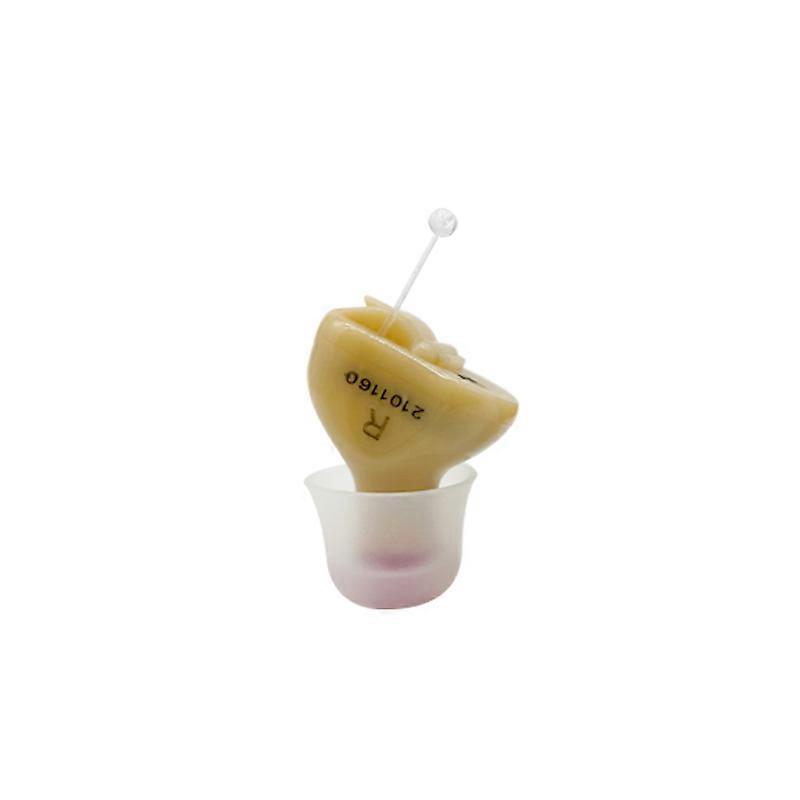 Hearing Aid Mini Sound Amplifier Enhancer Noise Ear Reduction Enhanced Speech Feedback Cancellation Suitable for Adults Elderly