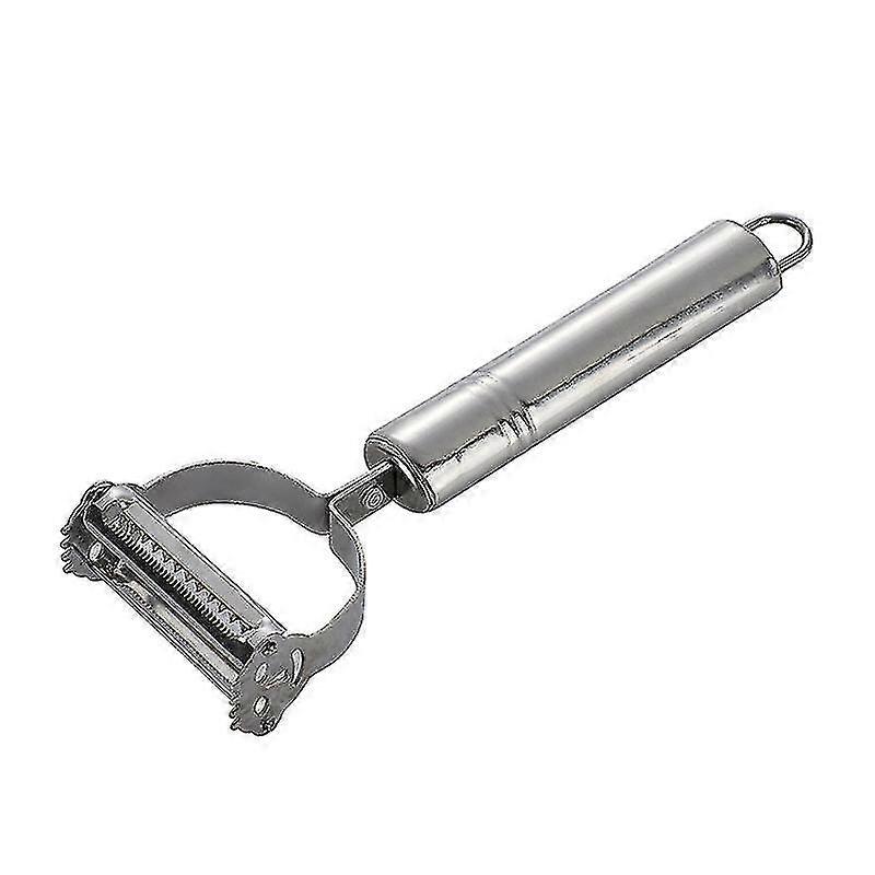 rustfritt stål potet peeler (sølv)(1 stk)