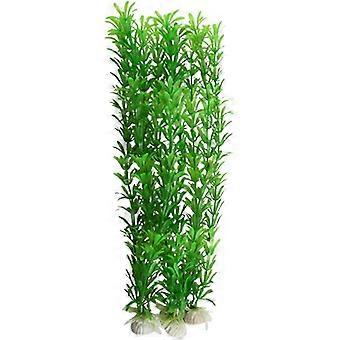 Aquarium Real Water Grass Part Landscaping Plastic Water Grass Rockery Landscaping Turtle Fish Pet Tank Plant Peanut Grass