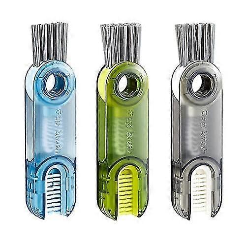 3-in-1 Multifunctional Cleaning Brushes For Insulation Cups, Home Kitchen - Efficient Bottle Cleaning Tools (3pcs)