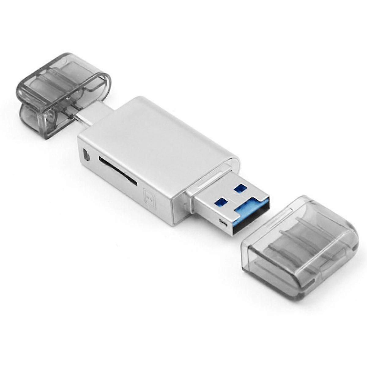 Usb-c Type C /usb 2.0 To Nm Nano Memory Card Tf -sd Card Reader For Cell Phone &, Laptop