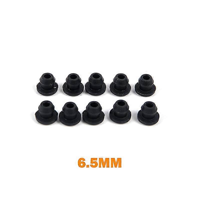 10 قطع سيليكون المطاط الإضافية على ثقب التوصيل 2.5-14mm الطمس نهاية قبعات ختم سدادة