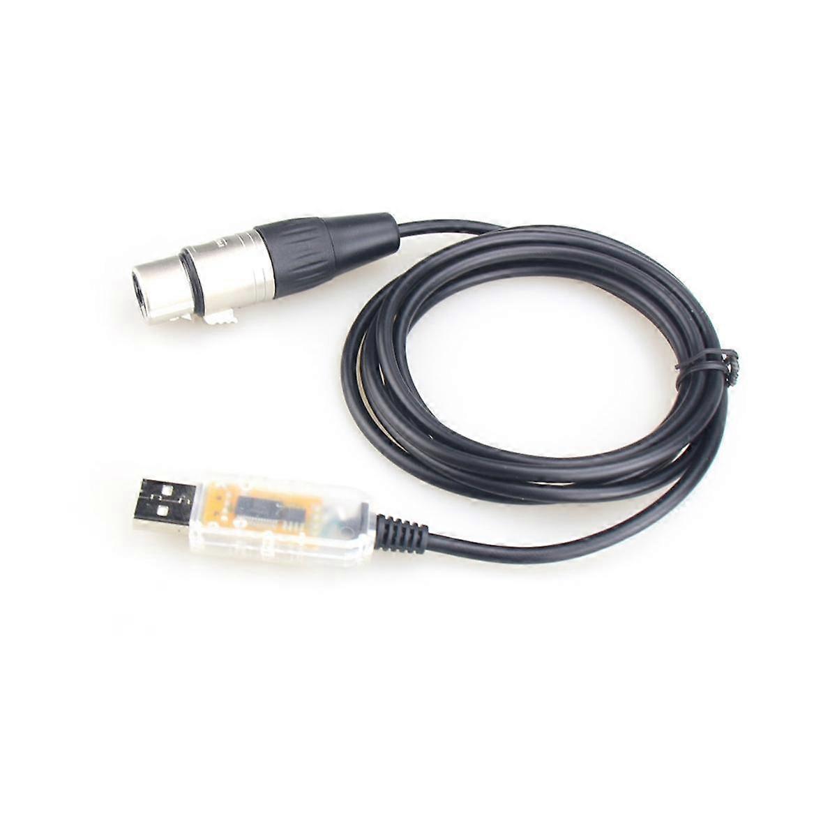 USB To DMX Interface Adapter LED DMX512 Computer PC Stage Lighting Controller Dimmer ,Adapter Cable