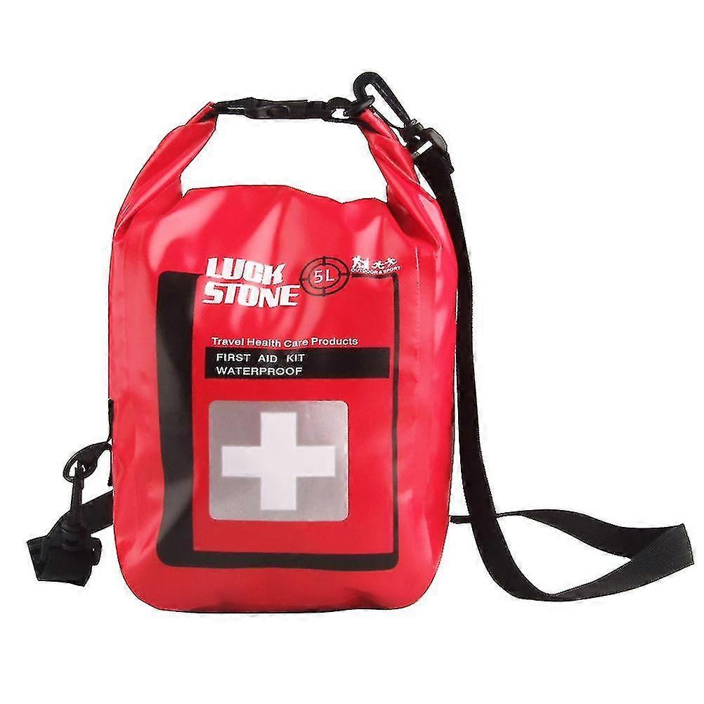 Trousse de premiers secours étanche de 5 l pour randonnée, camping, voyage, voiture et vélo
