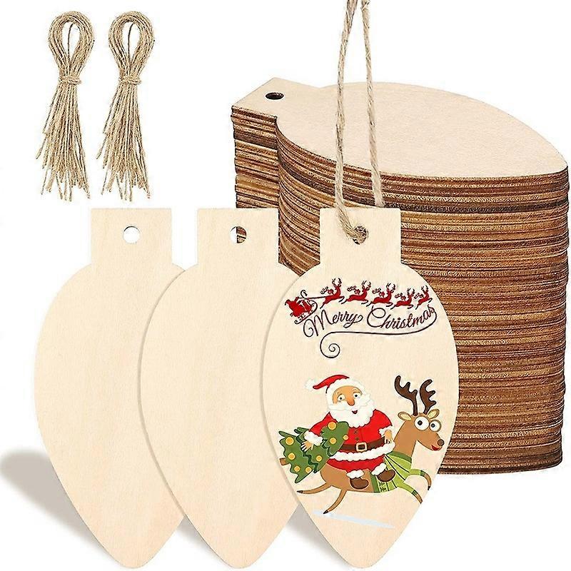 50 pieces/set Christmas DIY blank listing