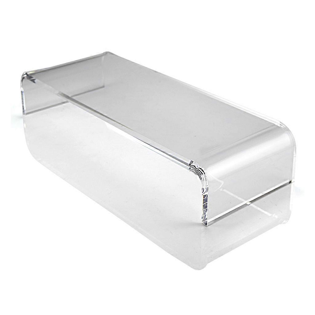 Durable Tabletop Computer Monitor Acrylic Riser Screen Stand Clear PC Riser