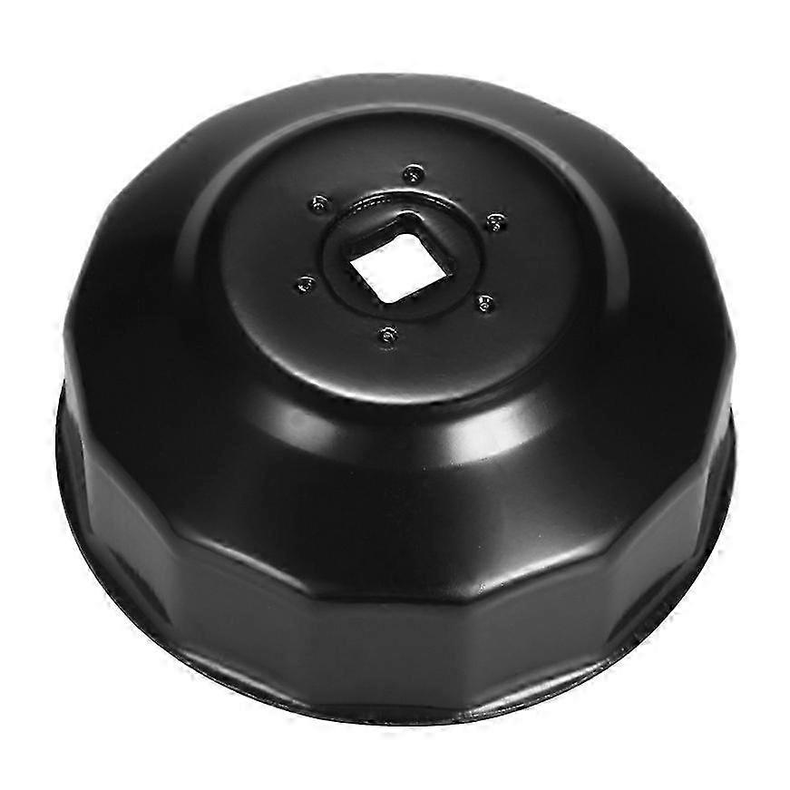 Universal 65mm x 14 Flutes Oil Filter Wrench Cup Socket Type Cap Remover Tool