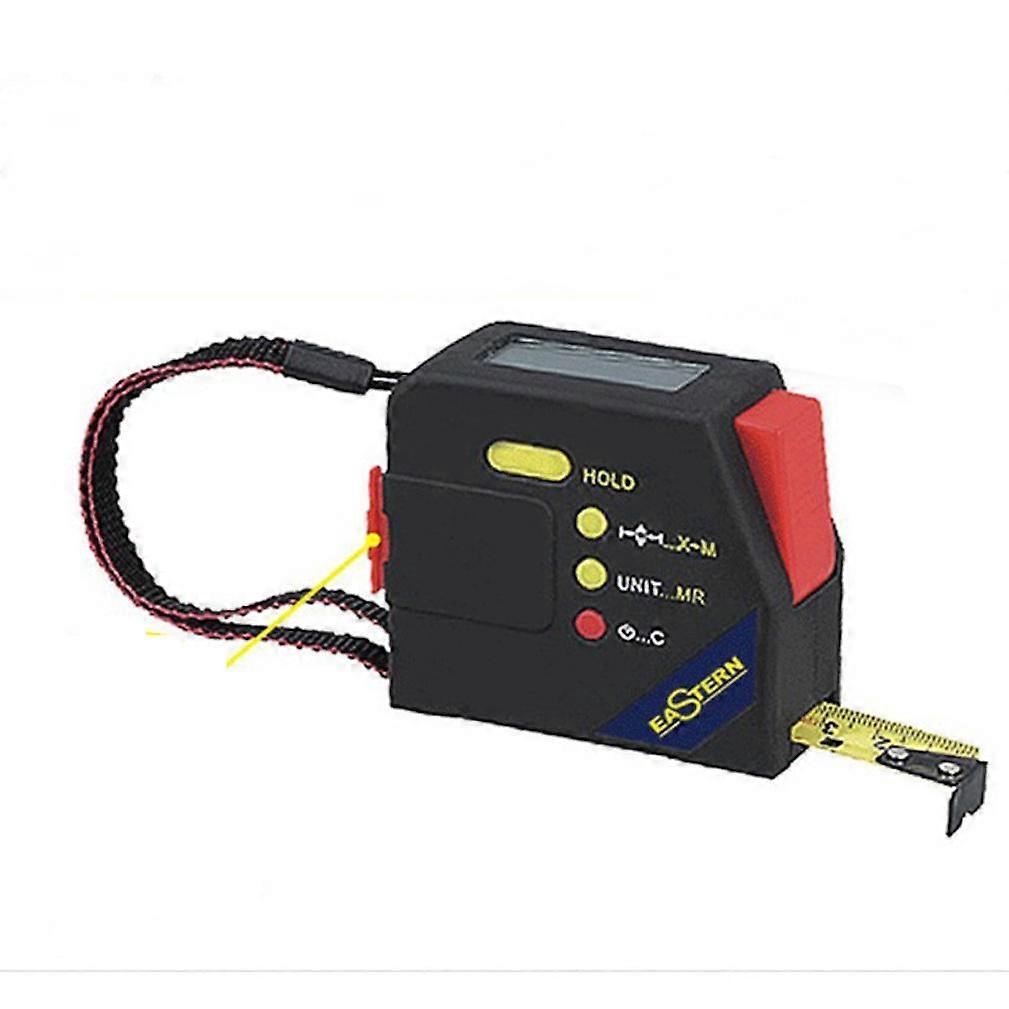 5m Digital Accurate Tape Measure Retractable Hard Metric and Inches Tape Measure LCD Display for Construction