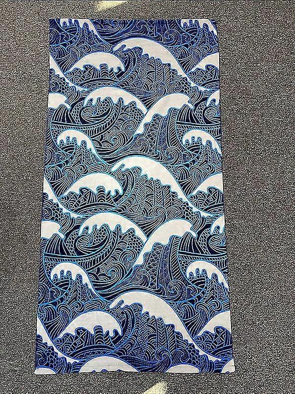 Beach Towel, Microfiber Beach Towels,quick Dry (59" X29.5 ") Sand Proof, Absorbent, Compact